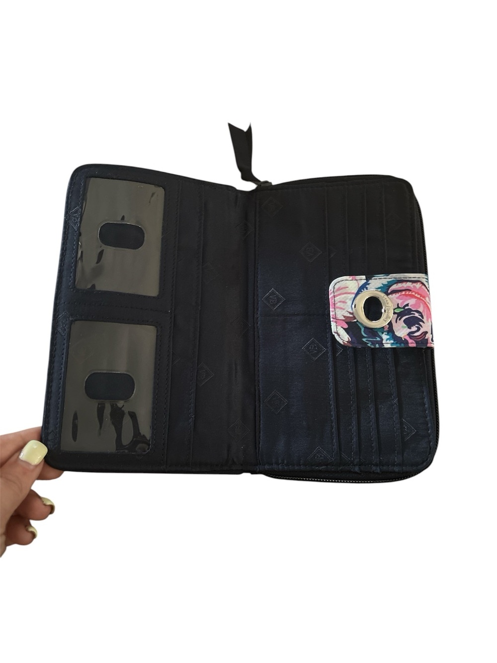 Vera Bradley Floral Wallet - Picture 3 of 4